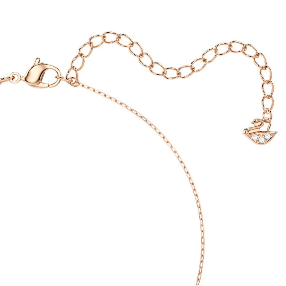Swarovski Hyperbola Infinity & Heart Mixed Metal Necklace NIB Retails:$159 - Picture 4 of 7